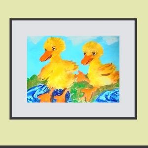 Ducklings     Canvas Art